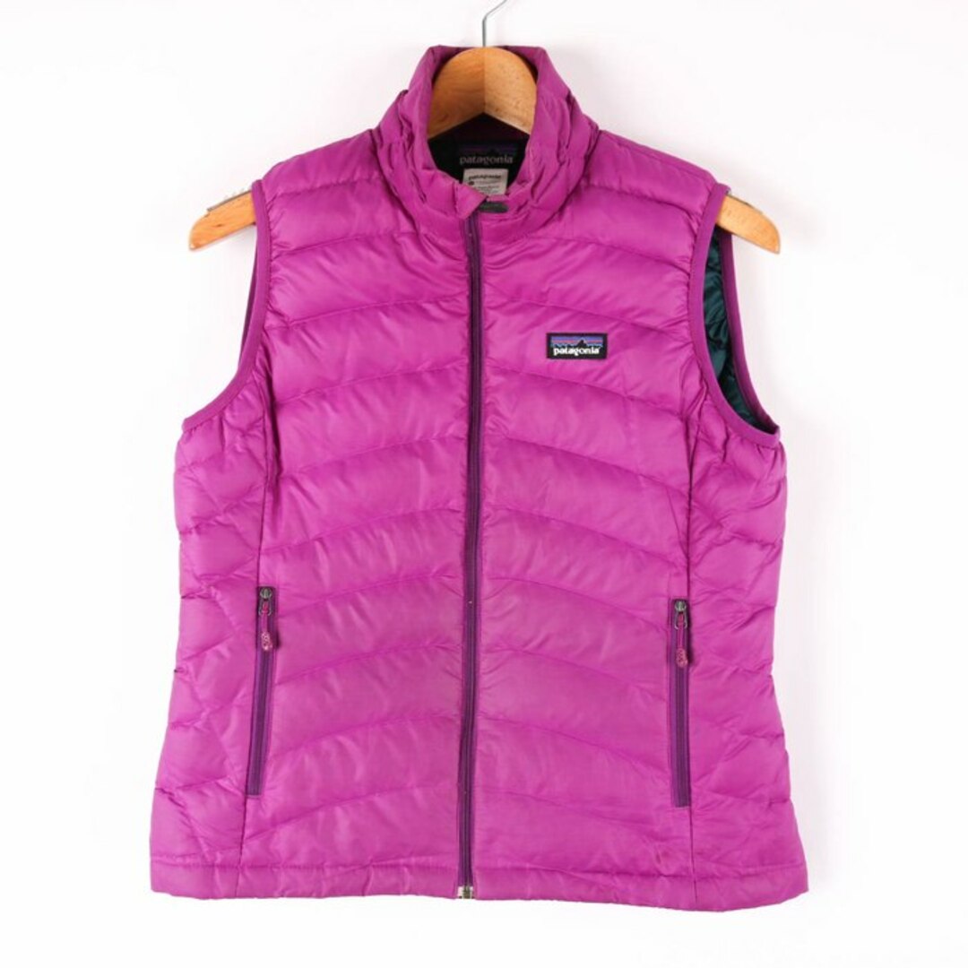 patagonia - パタゴニア ダウンベスト ジャケット ジップアップ ロゴ