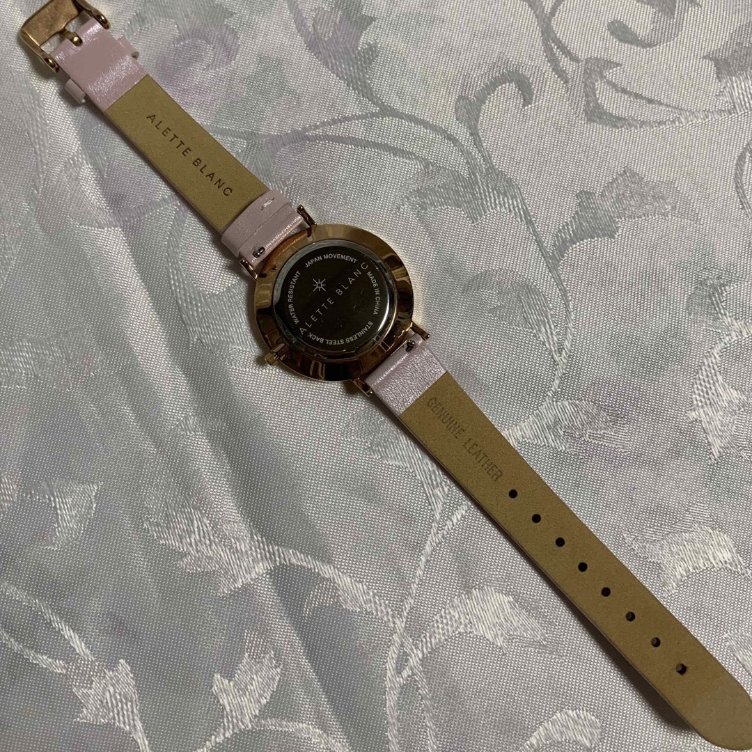 新品未使用　ALETTE BLANC アレットブラン ムーンフラワーコレクション レディースのファッション小物(腕時計)の商品写真