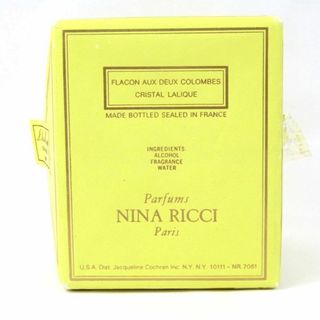 未開封 LALIQUE ラリック NINA RICCI レールデュタン 30ml