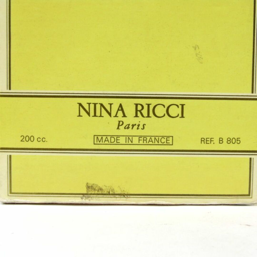 NINA RICCI(ニナリッチ)のニナリッチ 香水 レールデュタン オードトワレ EDT 残7割程度 ビッグボトル やや汚れ有 箱難有 レディース 200mlサイズ NINA RICCI コスメ/美容の香水(香水(女性用))の商品写真