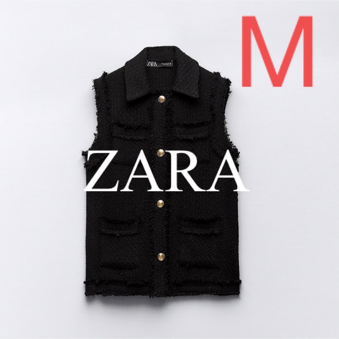 ZARA ベルトテクスチャーベスト