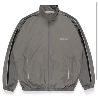 ワコマリア(WACKO MARIA)のWACKOMARIA NYLON TRACK JACKET グレー(ナイロンジャケット)