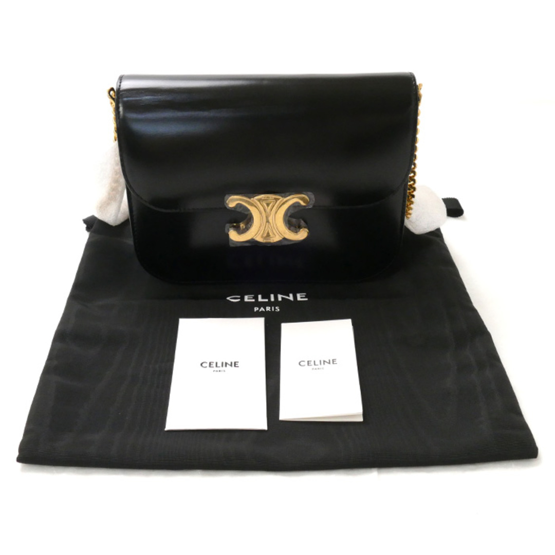 celine(セリーヌ)のCELINE セリーヌ ミディアム カレッジバッグ ショルダーバッグ ブラック 113583BF4.38NO レディース【中古】【極美品】 レディースのバッグ(ショルダーバッグ)の商品写真