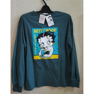 ベティブープ(Betty Boop)の新品タグ付き♦️ベティちゃん Betty Boop ロンT(Tシャツ(長袖/七分))