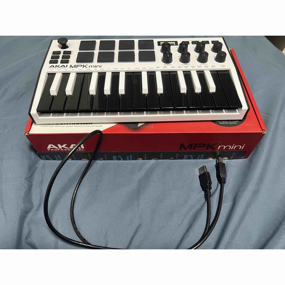 Akai MPK mini midiキーボード 楽器のDTM/DAW(MIDIコントローラー)の商品写真