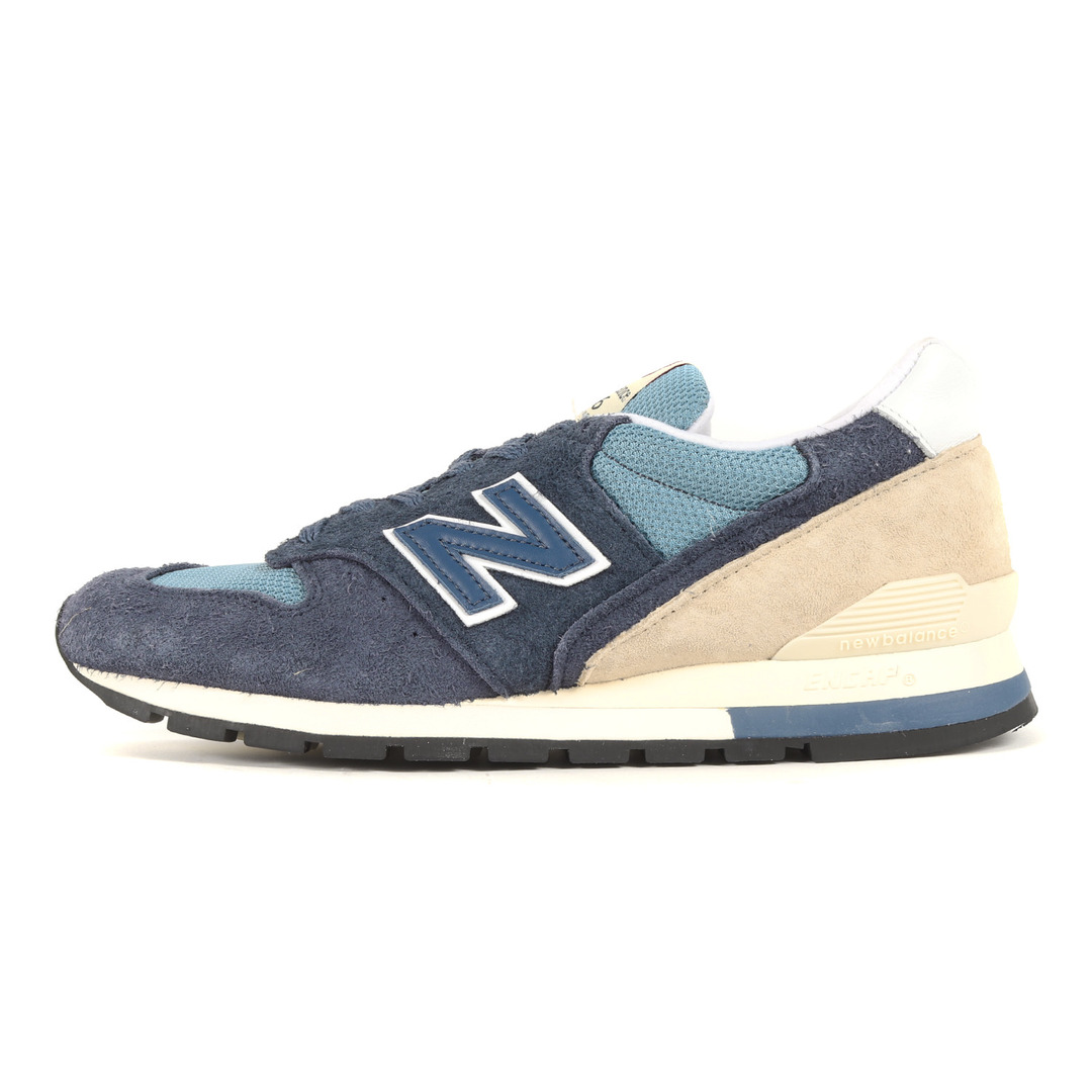 NEW BALANCE ニューバランス サイズ:26.5cm U996 TB ローカット スニーカー MADE IN USA アメリカ製 ランニング シューズ 靴 ネイビー 紺 US8.5【メンズ】