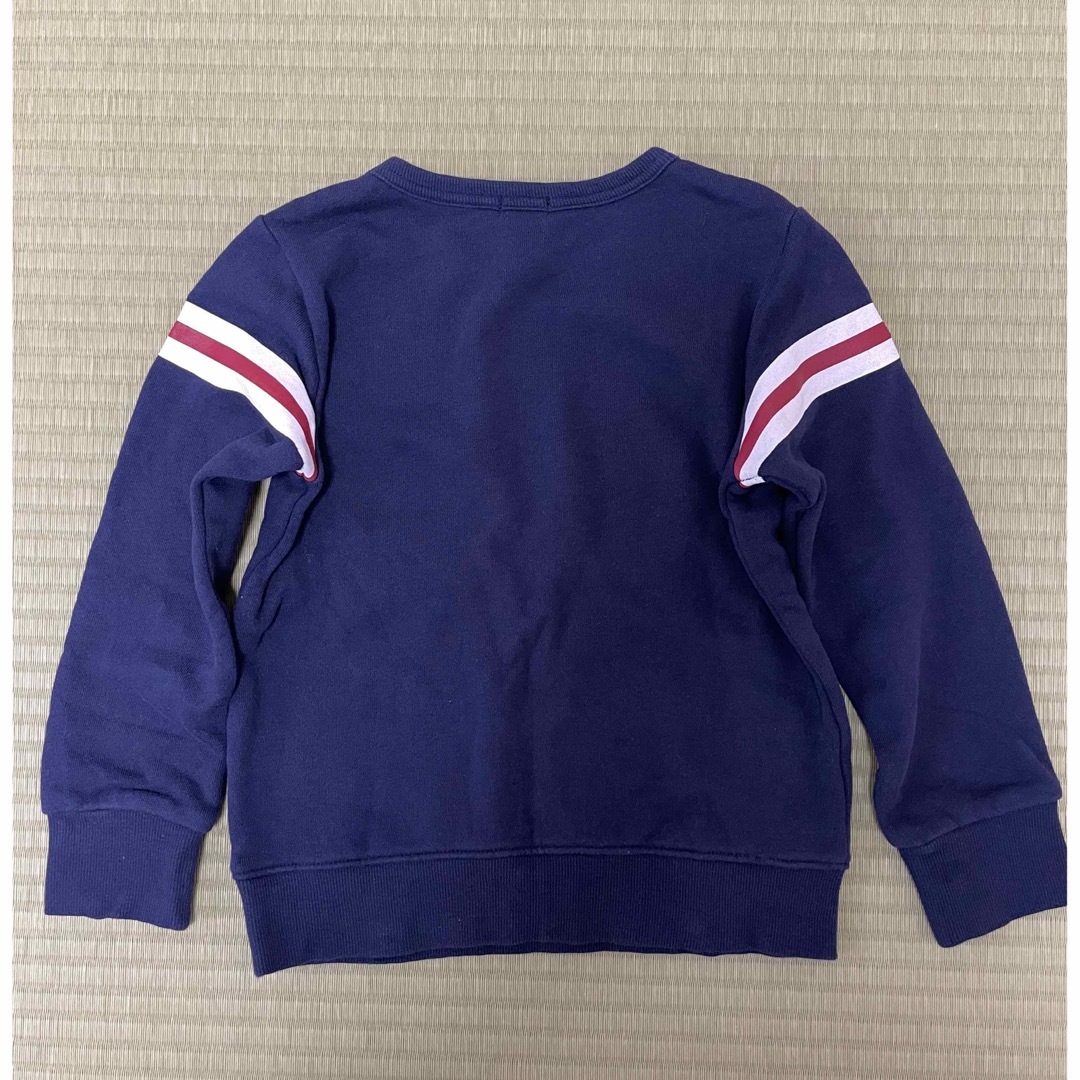 BeBe(ベベ)のBeBeトレーナー　男の子120センチ キッズ/ベビー/マタニティのキッズ服男の子用(90cm~)(Tシャツ/カットソー)の商品写真