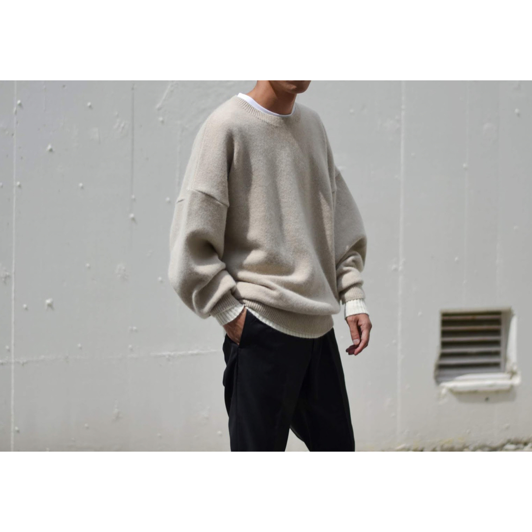 stein ニット OVERSIZED DOUBLE KNIT