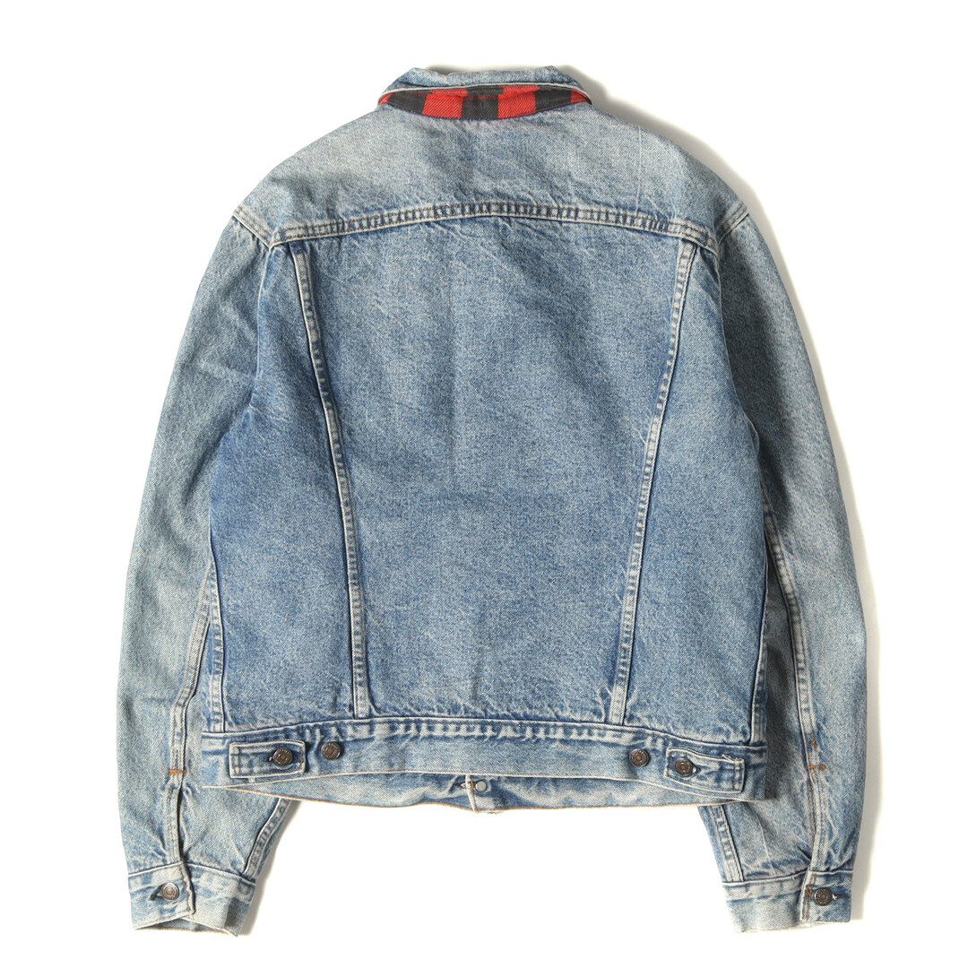 Levis リーバイス 80s 71411-0816 チェックネル生地ライナー付き