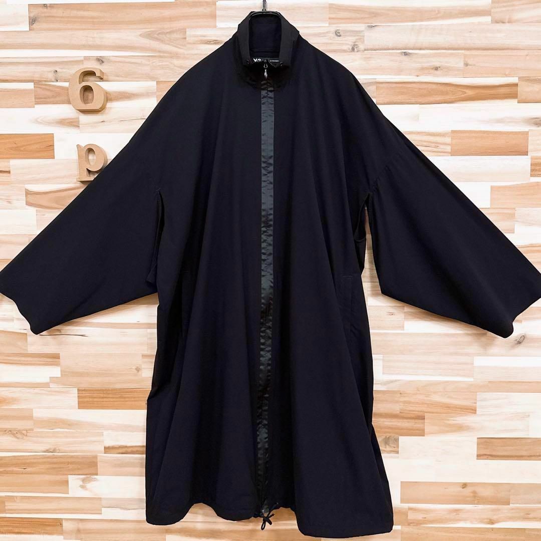 激レア【アディダス×ヨウジヤマモト】Y-3 KIMONO STREETコート 黒