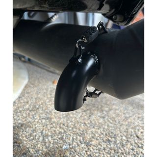 Z900RS ヨシムラ ストレートサイクロン 用 デュプレックス外し 加工前