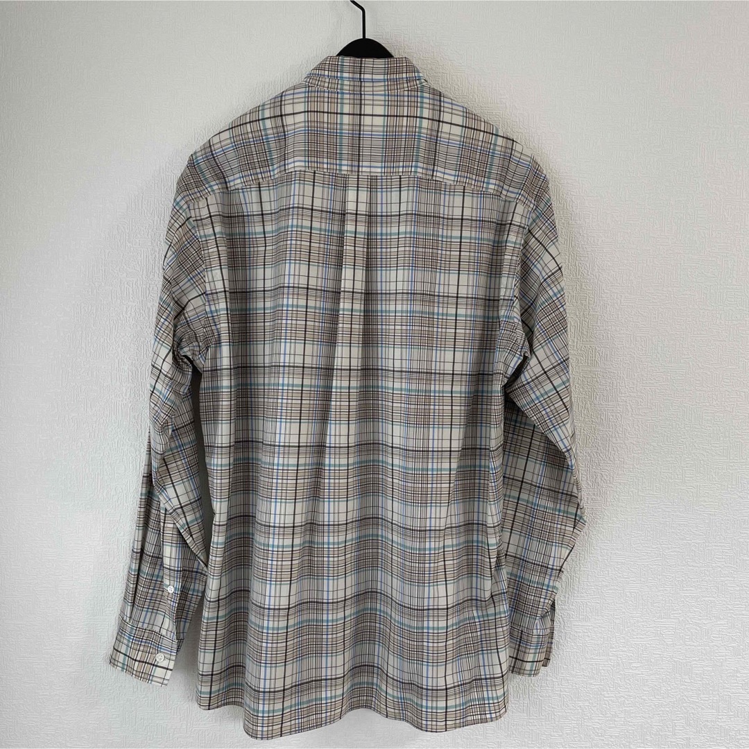 AURALEE SUPER LIGHT WOOL CHECK SHIRTS 3 2