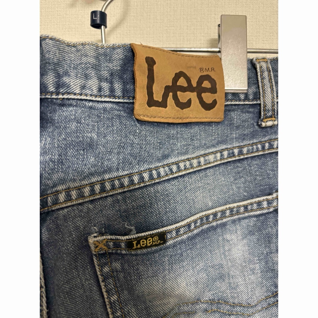 Lee(リー)のLEE Leeデニム　ジーパン　古着　90s アメカジ　色落ち　ストレートデニム メンズのパンツ(デニム/ジーンズ)の商品写真