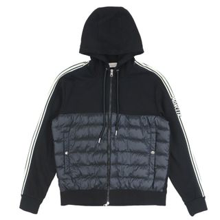 訳あり　モンクレール　パーカー　ネイビー　Lサイズ　スウェット　Moncler