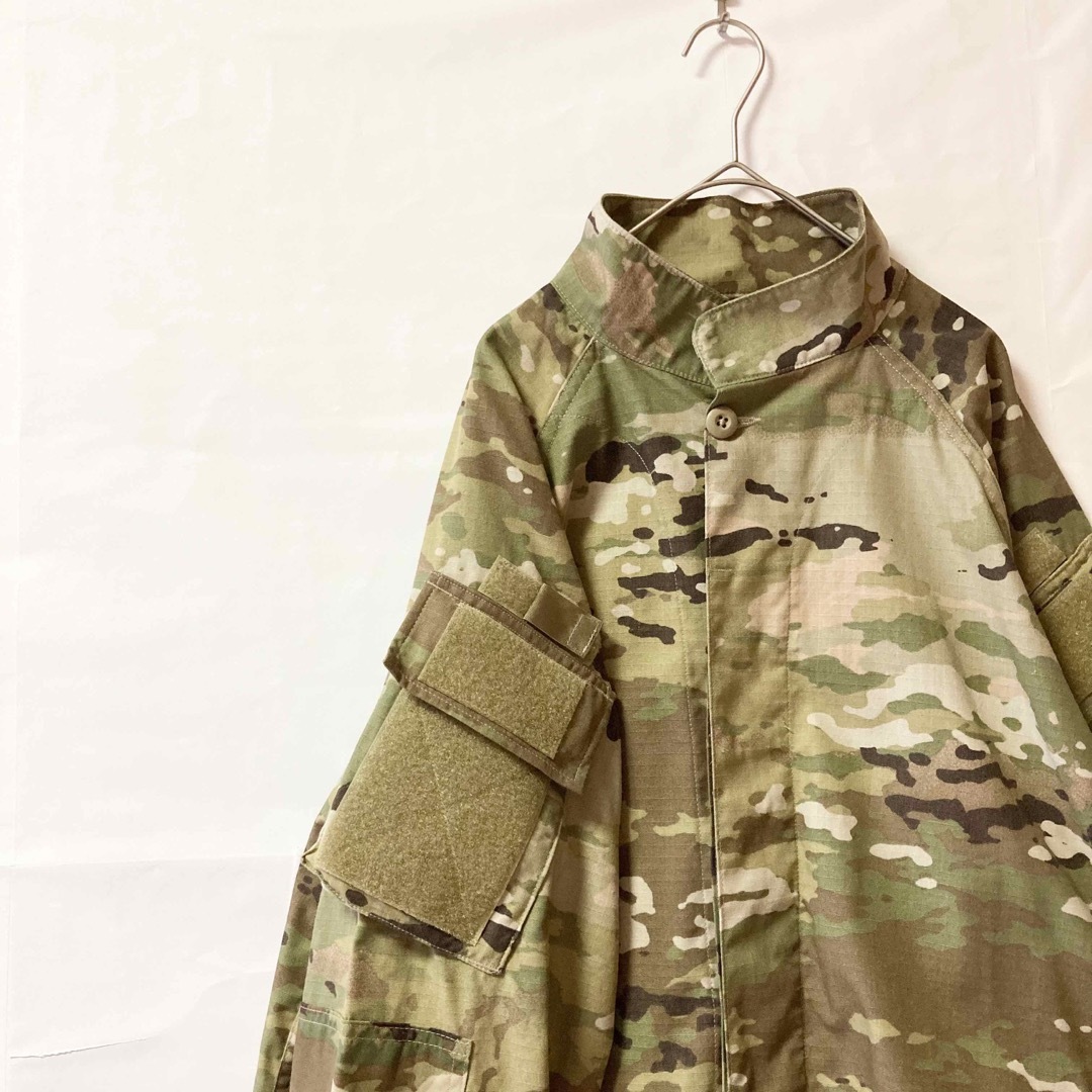 米軍実物 ミリタリー ジャケット BDU マルチカモ 防虫加工 リップストップ