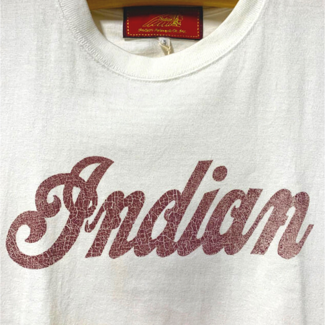 Indian(インディアン)の新品　Indian ひび割れ　プリント　Tシャツ　インディアン メンズのトップス(Tシャツ/カットソー(半袖/袖なし))の商品写真