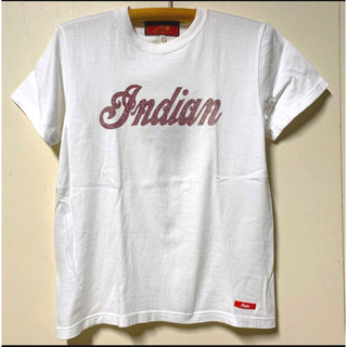 インディアン(Indian)の新品　Indian ひび割れ　プリント　Tシャツ　インディアン(Tシャツ/カットソー(半袖/袖なし))