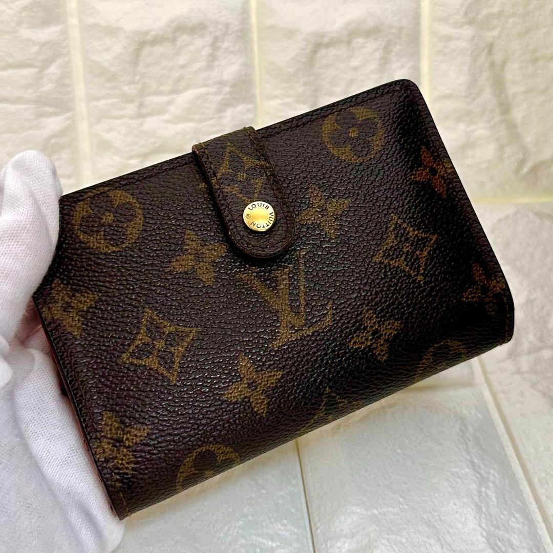 LOUIS VUITTON - ルイヴィトン モノグラム ヴィエノワ がま口財布 二 ...