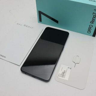 オッポ(OPPO)の新品同様 SIMフリー OPPO Reno7 A ブラック(スマートフォン本体)