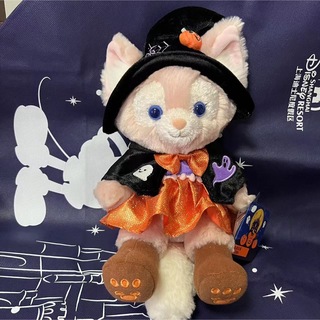 上海ディズニー　ハロウィン　リーナベル　ぬいぐるみSS