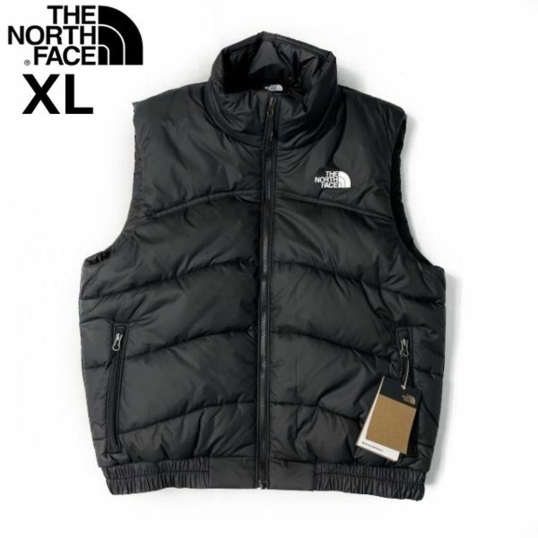 ノースフェイス 中綿ベスト US限定 日本未発売(XL)黒 190122 - ダウン