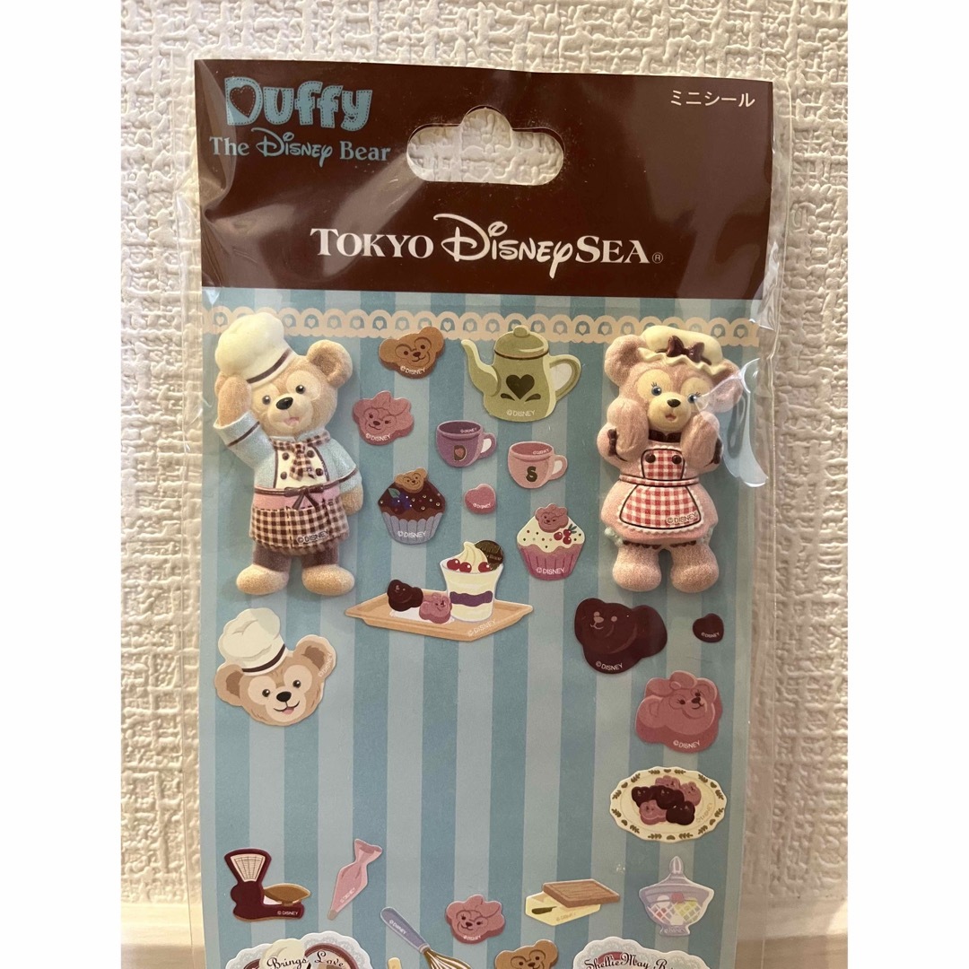 ダッフィー(ダッフィー)のDuffy ダッフィー♡シェリーメイ　ディズニーシー　シール エンタメ/ホビーのおもちゃ/ぬいぐるみ(キャラクターグッズ)の商品写真