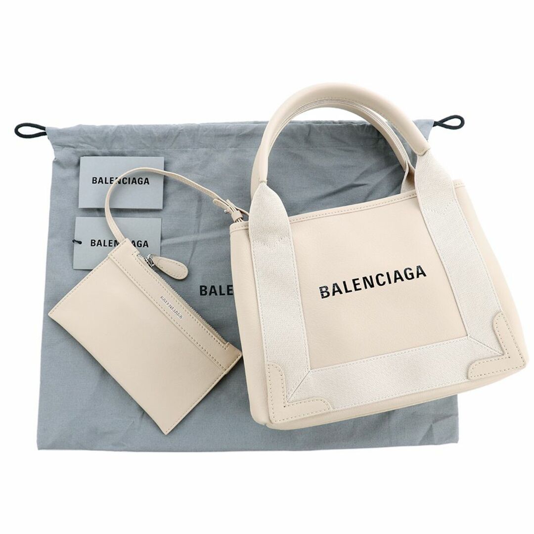 Balenciaga - バレンシアガ バッグ トート ショルダー ベージュ レザー