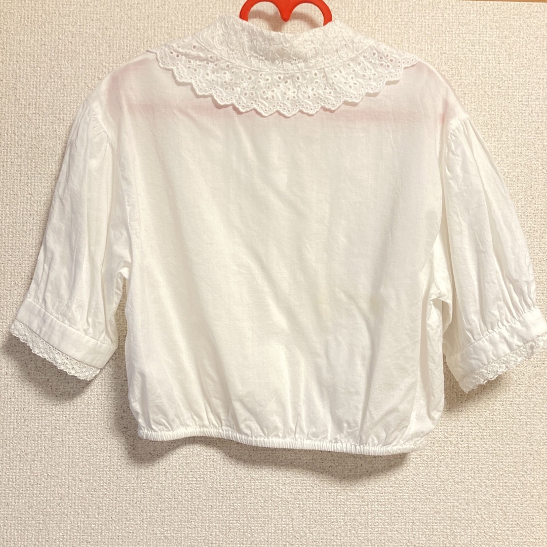 w closet(ダブルクローゼット)のハイウエストブラウス レディースのトップス(シャツ/ブラウス(半袖/袖なし))の商品写真