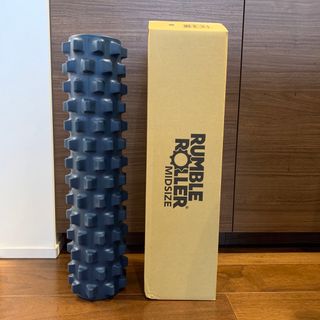 RUMBLE ROLLER  ランブルローラー　ミドルサイズ　ネイビー(トレーニング用品)