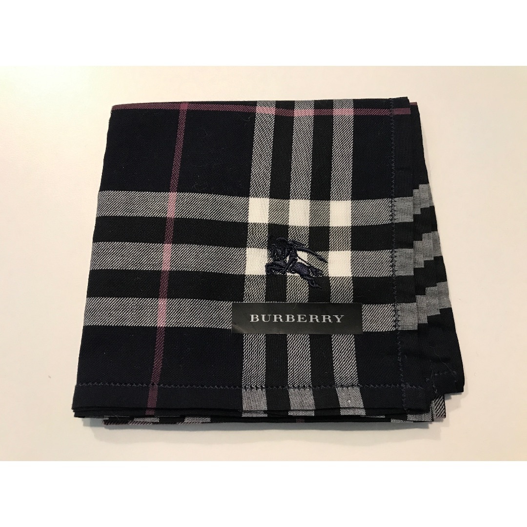 BURBERRY(バーバリー)の【新品】Burberry バーバリー メンズ ハンカチ メンズのファッション小物(ハンカチ/ポケットチーフ)の商品写真