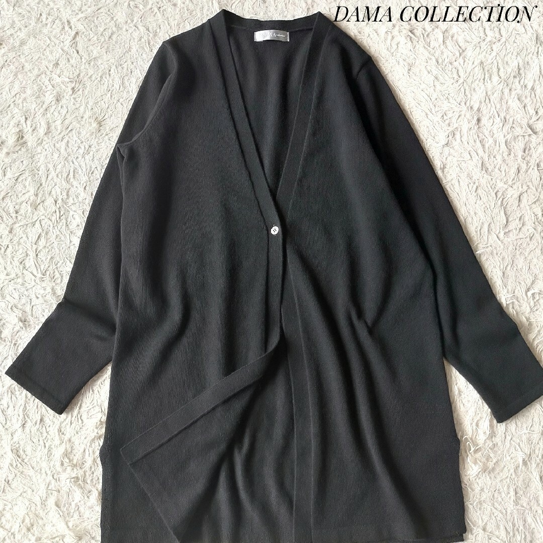 dinos - 【ダーマコレクション】カシミヤ100%ロングカーディガン M