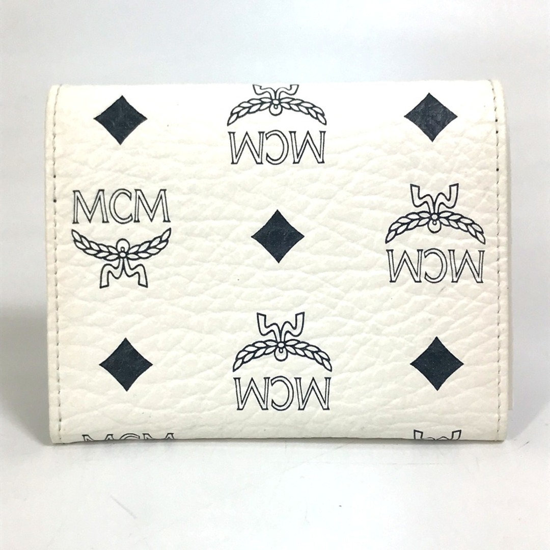 MCM   エムシーエム MCM レザー ロゴグラム 3つ折り 3つ折り財布