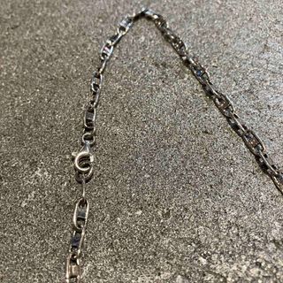 VINTAGEヴィンテージ シルバー豚鼻チェーンネックレス/925/メキシカン