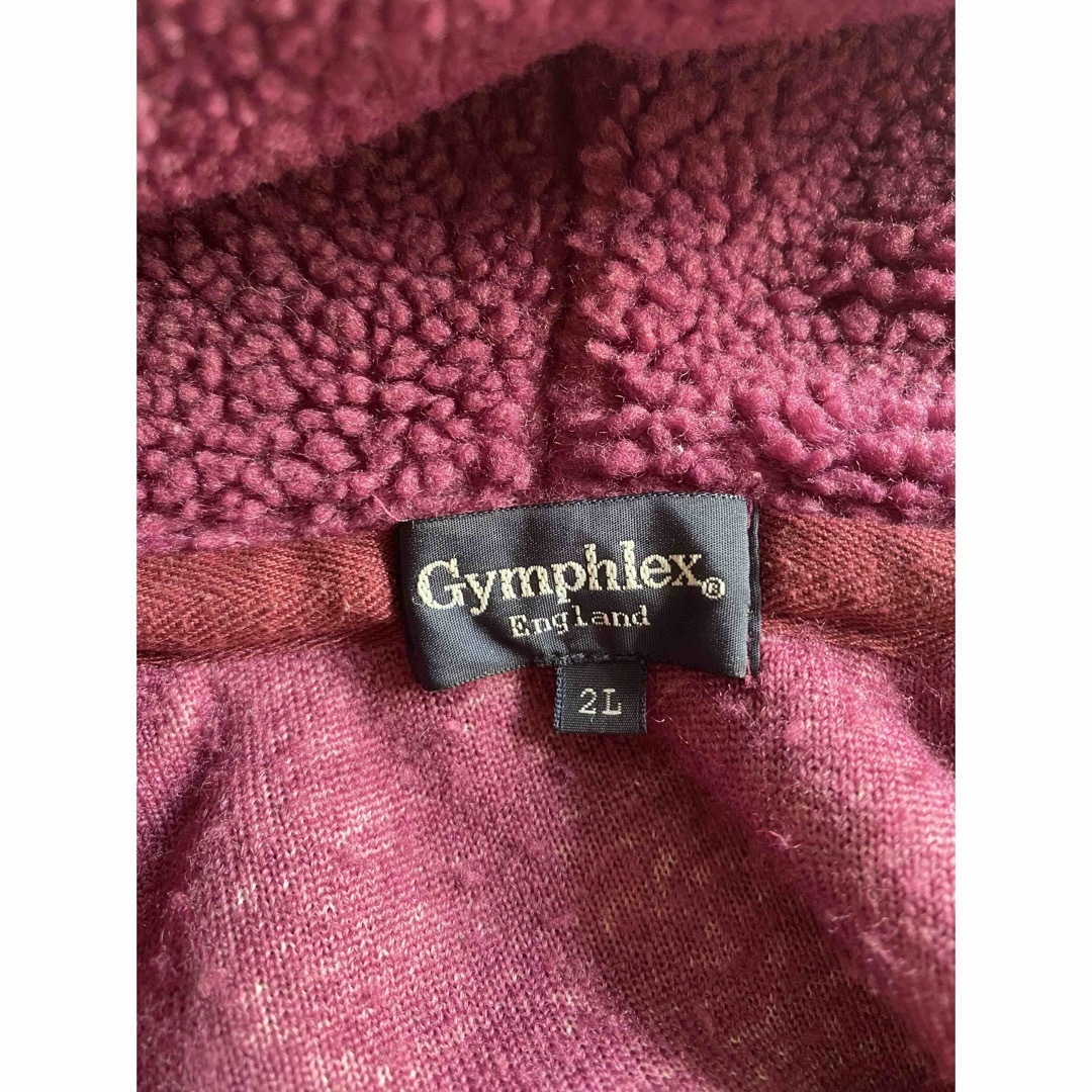 GYMPHLEX(ジムフレックス)のgymphlex ジムフレックス 2L ボアパーカー アウター キッズ/ベビー/マタニティのキッズ服女の子用(90cm~)(ジャケット/上着)の商品写真