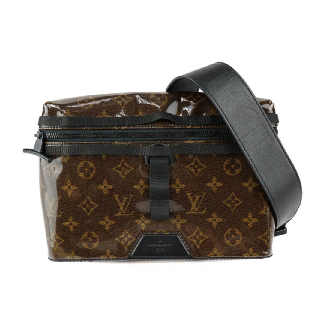 LOUIS VUITTON ルイ ヴィトン  メッセンジャーPM ショルダーバッグ M43895   モノグラムグレーズキャンバス ブラウン ブラック  ビトン 【本物保証】