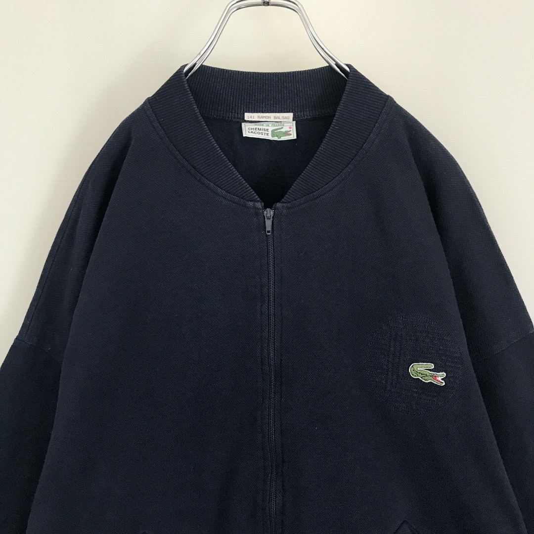 LACOSTE(ラコステ)の70s★CHEMISE LACOSTE★DEVANLAY製★カノコスウェット★フ メンズのトップス(カーディガン)の商品写真