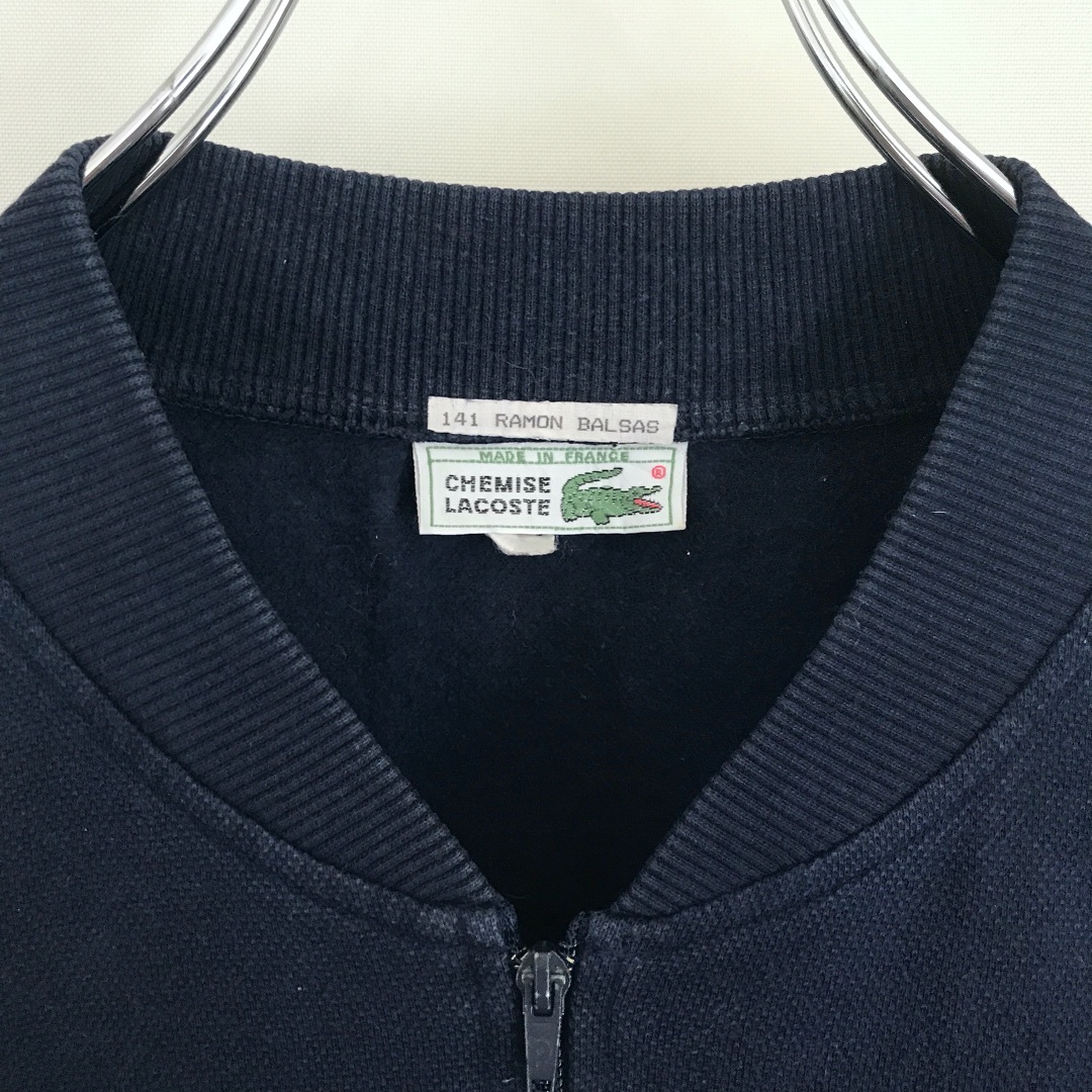 LACOSTE(ラコステ)の70s★CHEMISE LACOSTE★DEVANLAY製★カノコスウェット★フ メンズのトップス(カーディガン)の商品写真