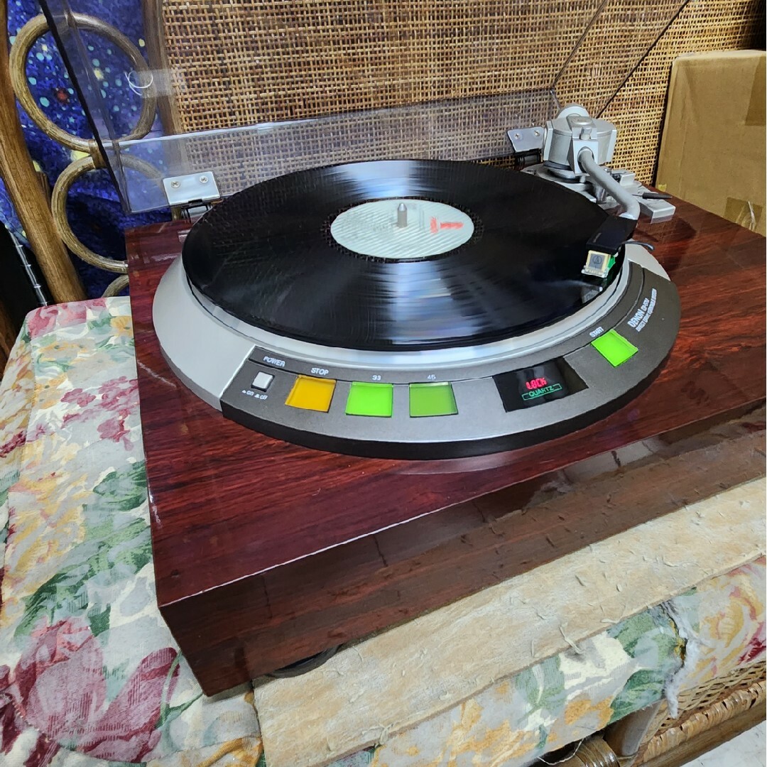 奇跡！レストア超美品！カートリッジ新品DENON レコードプレーヤーDP-57M