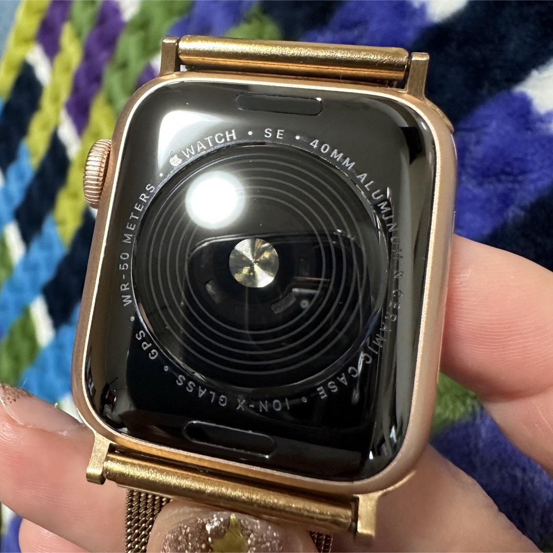 Apple(アップル)のアップルウォッチ  Applewatch SE 40mm まだまだ使えるジャンク レディースのファッション小物(腕時計)の商品写真