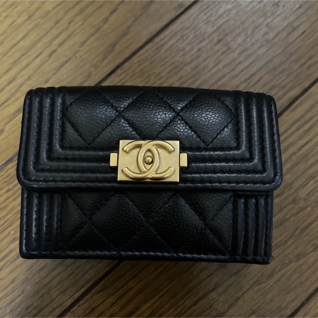 CHANEL⭐️ボーイシャネル三つ折り財布財布