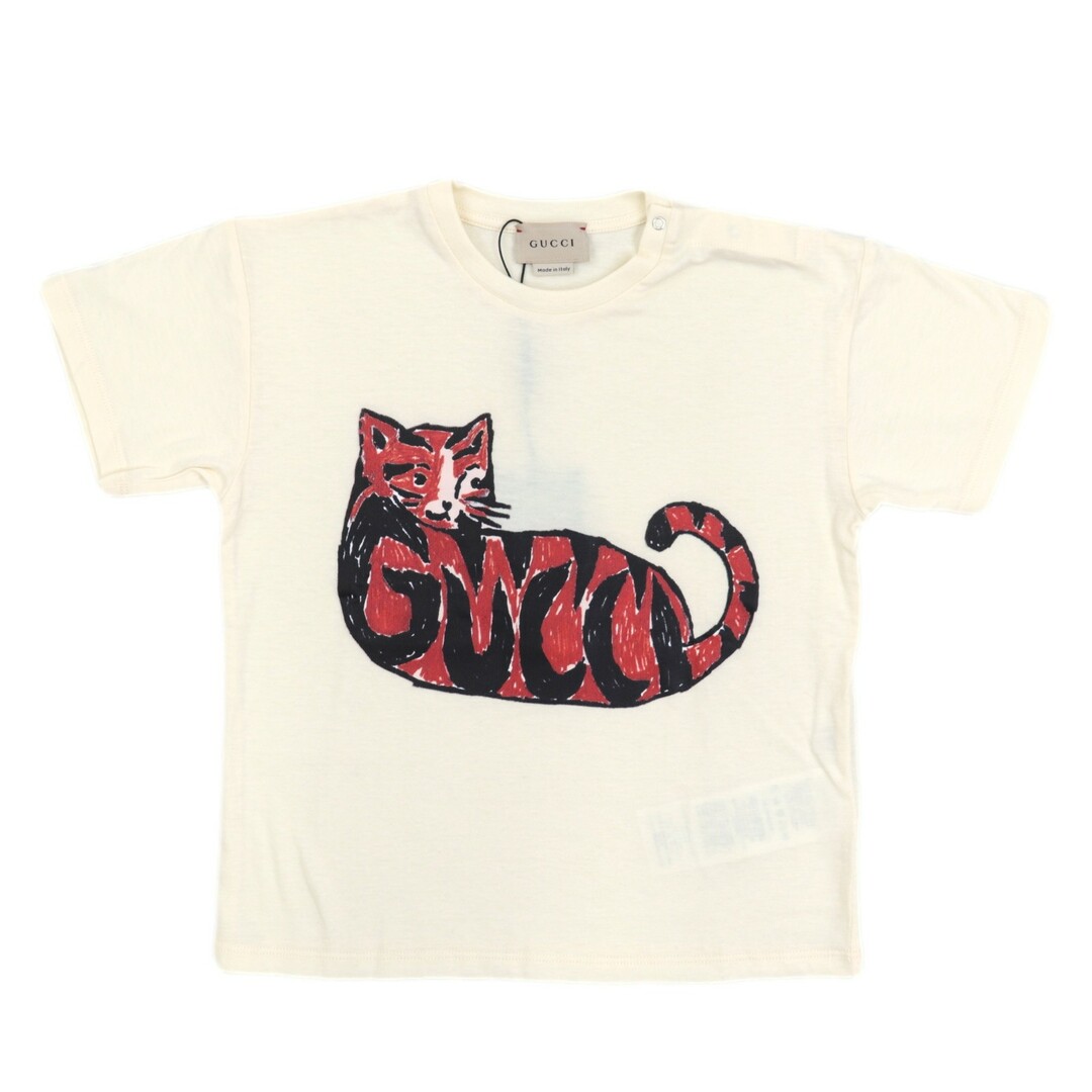 Gucci - 未使用 グッチ キャット ロゴプリント 半袖Tシャツ キッズ 