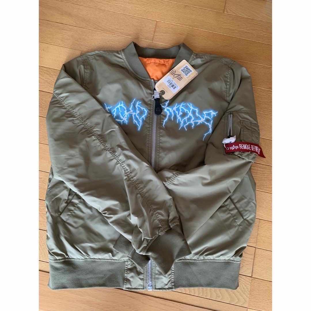 CACTUS(カクタス)のTravis Scott  Alpha Industries Jacket XL メンズのジャケット/アウター(フライトジャケット)の商品写真