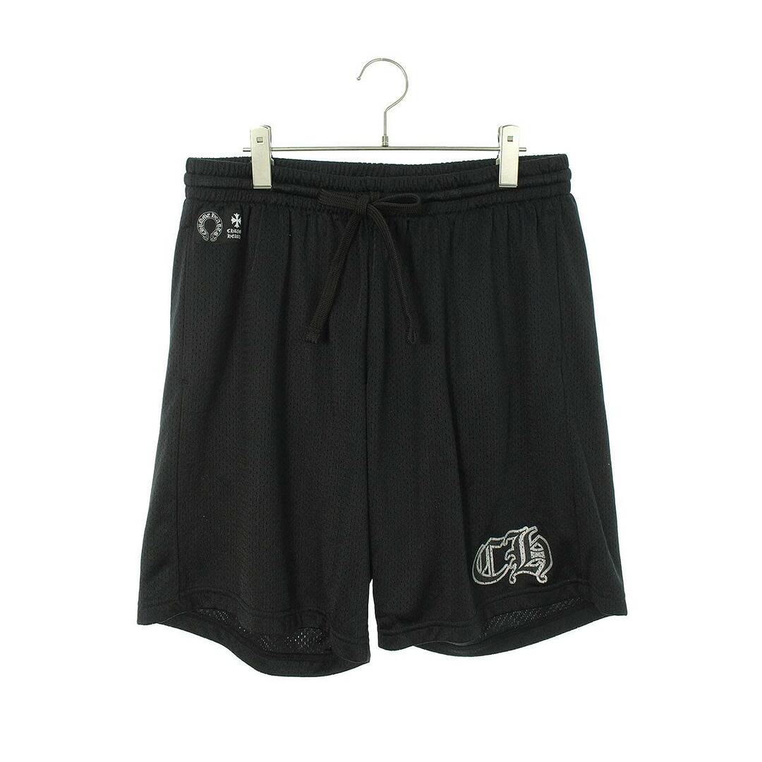 クロムハーツ  MESH VARSITY SHORTS CHプリントメッシュパンツ メンズ XL