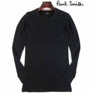 ポールスミス(Paul Smith)の【ポールスミス/Paul Smith】クルーネックインナー長袖Tシャツ・黒・M(Tシャツ/カットソー(七分/長袖))