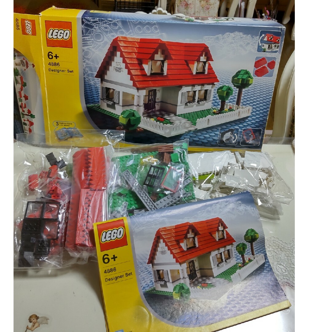 【LEGO 4886】欠品無し レゴ デザイナーセット マイホーム 廃盤品 | フリマアプリ ラクマ