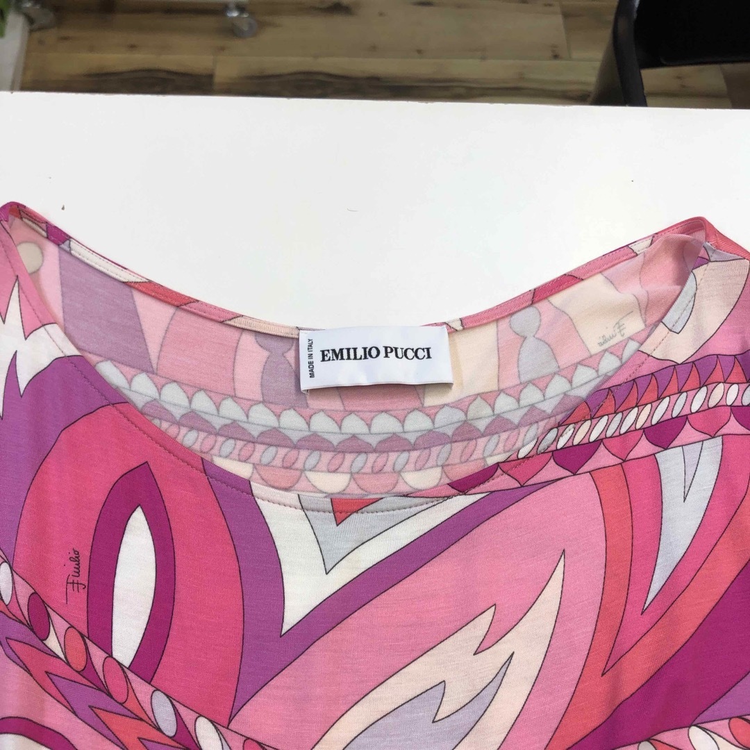 美品 EMILIO PUCCI ロングカットソー(I 38) 2