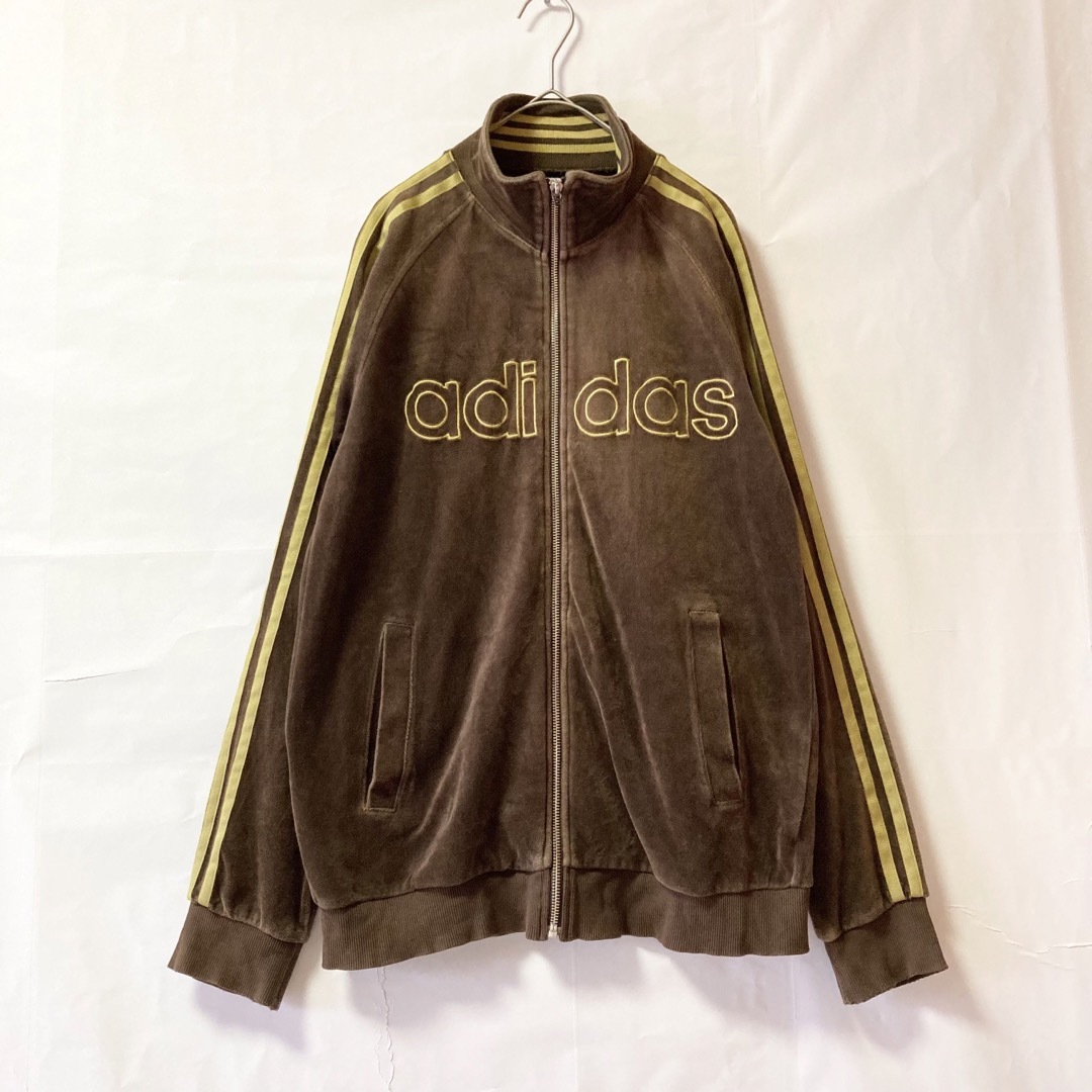 ♡adidasベロアトラックジャケット