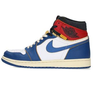 ナイキ(NIKE)のナイキ ×ユニオン UNION  AIR JORDAN 1 RETRO HI NRG UNION BV1300-146 エアジョーダン1レトロハイエナジースニーカー メンズ 27.5cm(スニーカー)