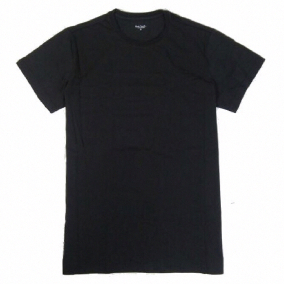 Paul Smith(ポールスミス)の【ポールスミス/Paul Smith】クルーネックインナーTシャツ・黒LL×2枚 メンズのトップス(Tシャツ/カットソー(半袖/袖なし))の商品写真