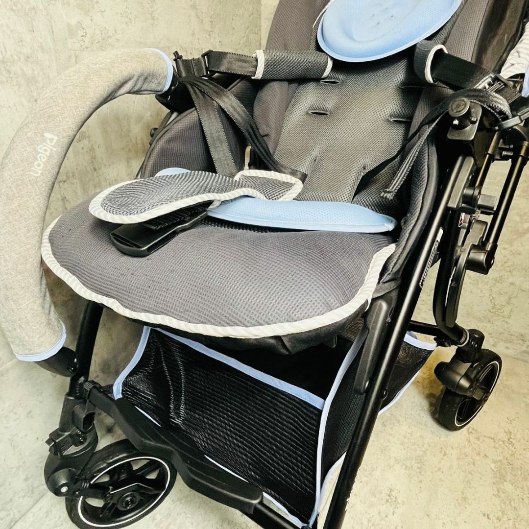ピジョン ベビーカー ランフィ RA9 シュリグレー A型ベビーカー-